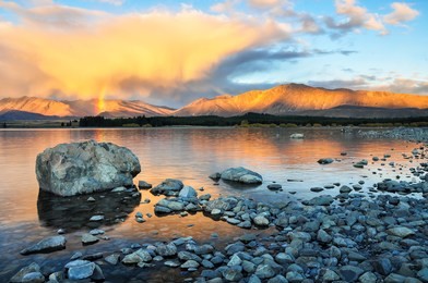 lake tekapo new zealand