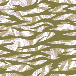 artistic striped seamless pattern made of abstract zebra animal skin tiger leopard fur print stripes. colorful wavy lines texture. fashion design for textile and fabric.