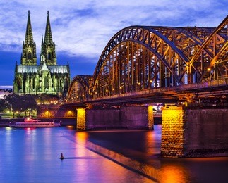 cologne cathedral in cologne, germany.