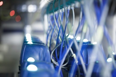 industrial equipment, wires