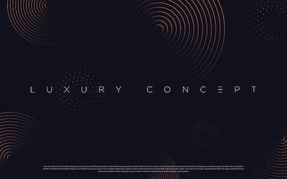 black premium background with luxury dark golden geometric elements. rich background for poster, banner, flyer, presentation, web design etc. vector eps