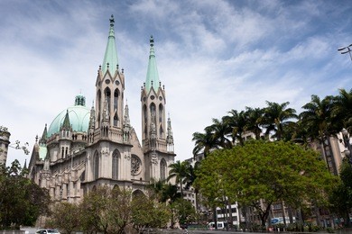 catedral da sé, sao paulo, brazil