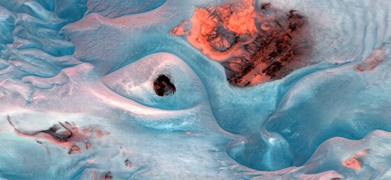 lava, abstract photography of the deserts of africa from the air. aerial view of desert landscapes, genre: abstract naturalism, from the abstract to the figurative, contemporary photo art 