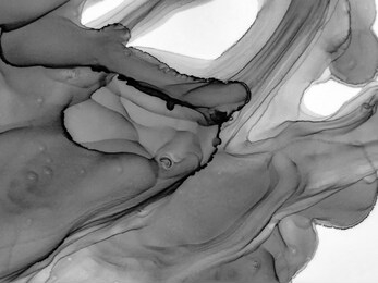 smoky alcohol ink painting. abstract ink art. silver color stone marble texture. color mix design. monochrome chinese ink painting. aquarelle brush smears.