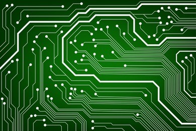 circuit board pattern. abstract technology circuit board vector background 