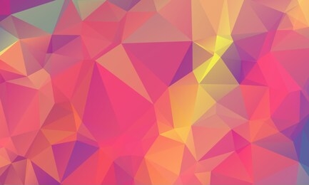 low poly grid abstract holographic background with polygons, triangles. holographic geometric pattern, tile backdrop. fashion magazine cover background with neon metallic low poly gradient hologram.