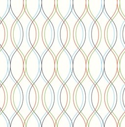 seamless christmas vector abstract wave pattern background