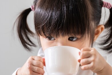 asian cute girl in the house