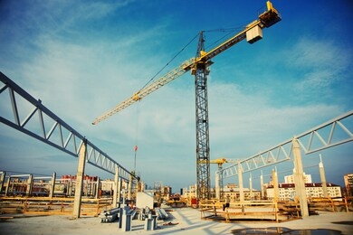 a large and amazing industrial construction site
