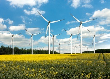 eco power, wind turbines 