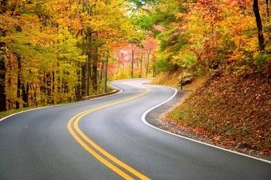 winding road