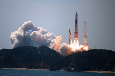 h2a rocket lawnch at tanegashima island japan