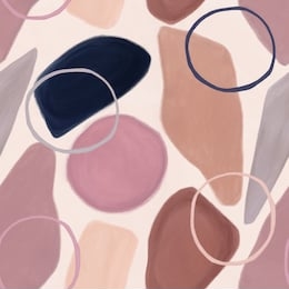 abstract nordic print with geometric, pastel  shapes and lines on cream background. watercolor seamless pattern. hand drawn blurry illustration. mixed media art. contemporary modern trendy design