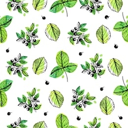 decorative seamless bakground with blueberries. vector illustration. manual graphics. suitable for decorating various surfaces.