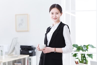 business woman in the office