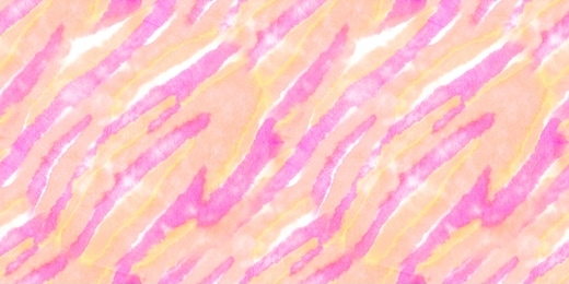 seamless watercolor animal art design. white zebra skin pattern. watercolor animal print. seamless art abstract animal banner. orange stripe fashion material print. splash background