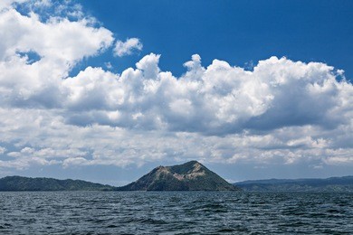 taal - the smallest in the world volcano, manila, philippines