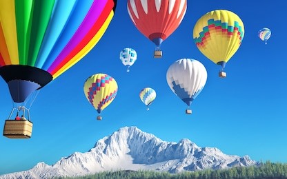 air balloons
