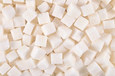 refined sugar background