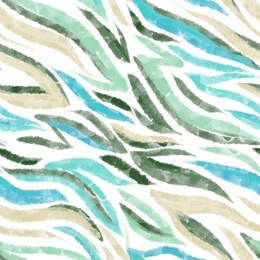 watercolor stripes background. seamless pattern made of decorative zebra skin texture. abstract animal fur print ornament. multicolored curved wavy lines isolated on white.