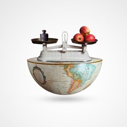 world consumer rights day 15 march, blue background, the symbol consumer rights,human fist as a metaphor for the power to fight for shoppers legal right, literature concept, knowledge information