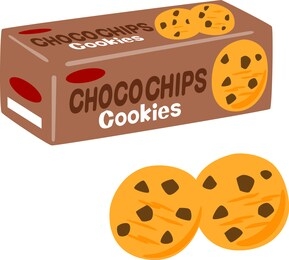 package of chocolate chips cookies