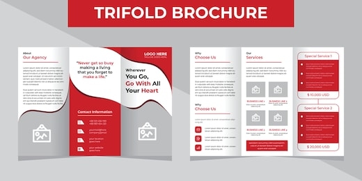 tri fold brochure design , corporate business template for tri fold flyer. creative concept folded flyer or brochure, travel trifold brochure template