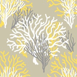 seamless coral print background pattern