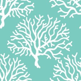 seamless coral print background pattern