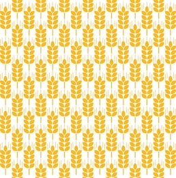 wheat ears seamless pattern vector