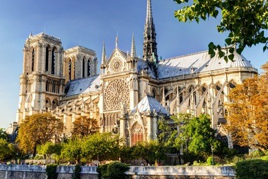 the cathedral of notre dame de paris, france