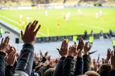 
hands of people who clap their hands