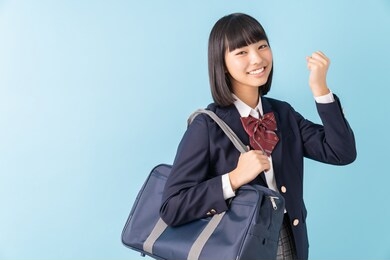 asian girl student , school uniform,