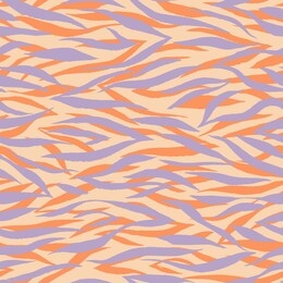 striped pattern. Сurved lines with rough texture. simple seamless ornament. animal zebra tiger print.