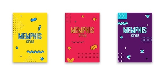 memphis style geometric minimal retro background. 90's trendy simple style memphis elements pattern. sale banners, brochure covers. vector illustration eps10