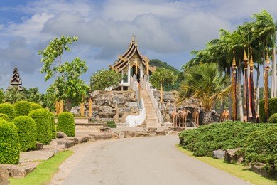 nong nooch tropical garden in thailand