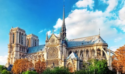 notre dame de paris cathedral.paris. france