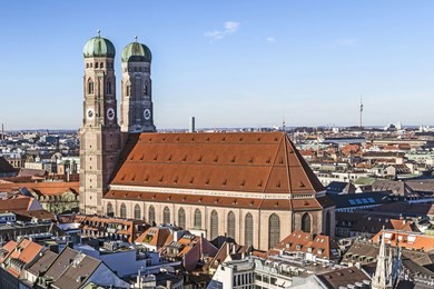 the church of our lady (frauenkirche) in munich (germany, bavaria).
