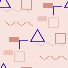 seamless memphis pattern. abstract color texture with lines and geometric figures for fabric, cloth, textile. retro seamless multicolor background in memphis style for your design. vector.