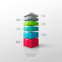vector data presentation template 