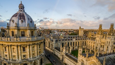 radcliffe camera and all souls college at the university of oxford. oxford, england