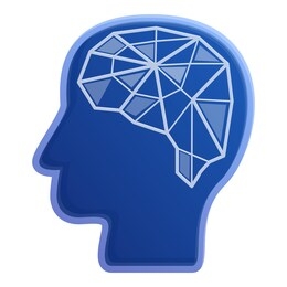 ai intelligence icon. cartoon of ai intelligence vector icon for web design isolated on white background