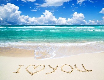 beach and tropical sea