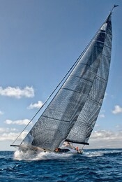 sailing yachts race. yachting sport