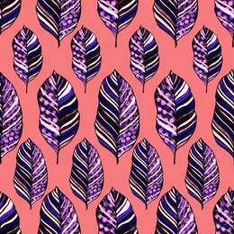 modern abstract seamless pattern with creative colorful tropical leaves for design. retro bright summer background. jungle foliage illustration. swimwear botanical design. vintage exotic print.