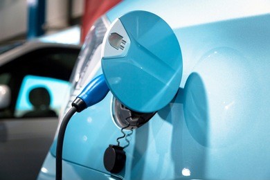 the power supply for charging of an electric car