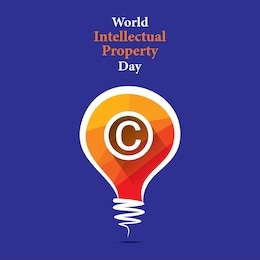 world intellectual property day vector illustration