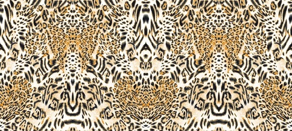 yellow color leopard pattern trendy pattern