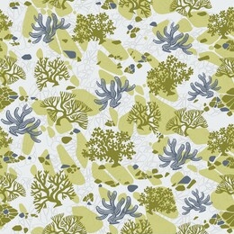 vector seamless pattern ocean coral 