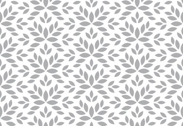 flower geometric pattern. seamless background. white and grey ornament.